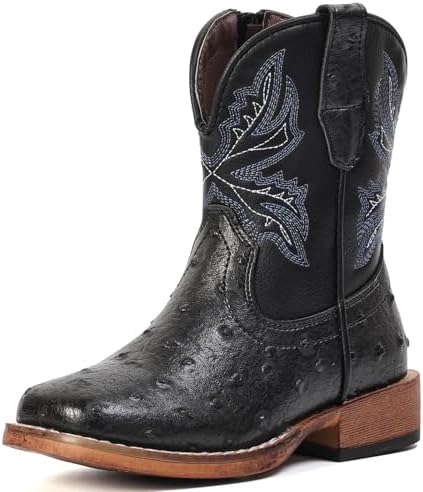 Boys Cowboy Boots for Kids Girls Western Toddler Cowgirl Boots