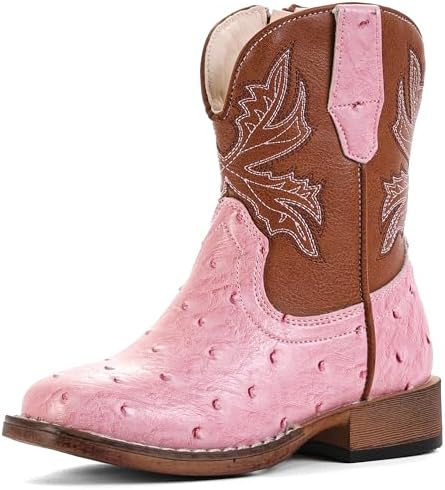 Boys Cowboy Boots for Kids Girls Western Toddler Cowgirl Boots