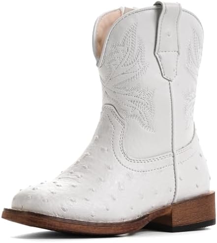 Boys Cowboy Boots for Kids Girls Western Toddler Cowgirl Boots