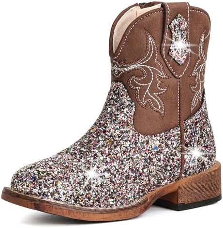 Girls Cowgirl Boots Toddler Boys Cowboy Boots for Kids