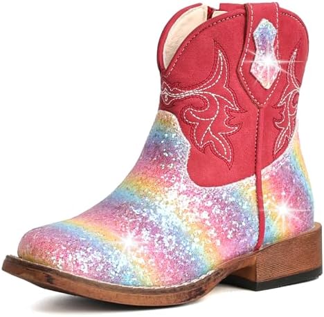 Girls Cowgirl Boots Toddler Boys Cowboy Boots for Kids