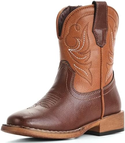 Toddler Boys Cowboy Boots for Kids Girls Cowgirl Boots, Western